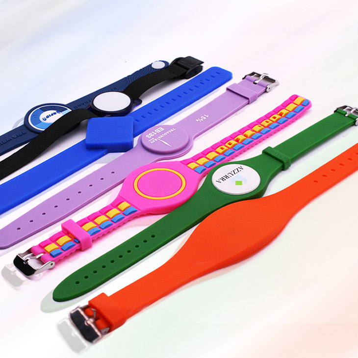 Watch Style RFID Silicone Wristband