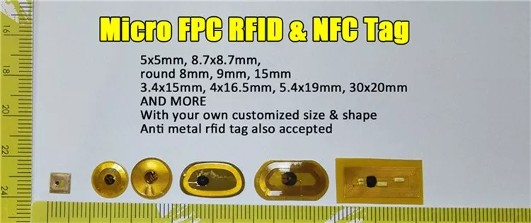 Étiquettes flexibles RFID FPC