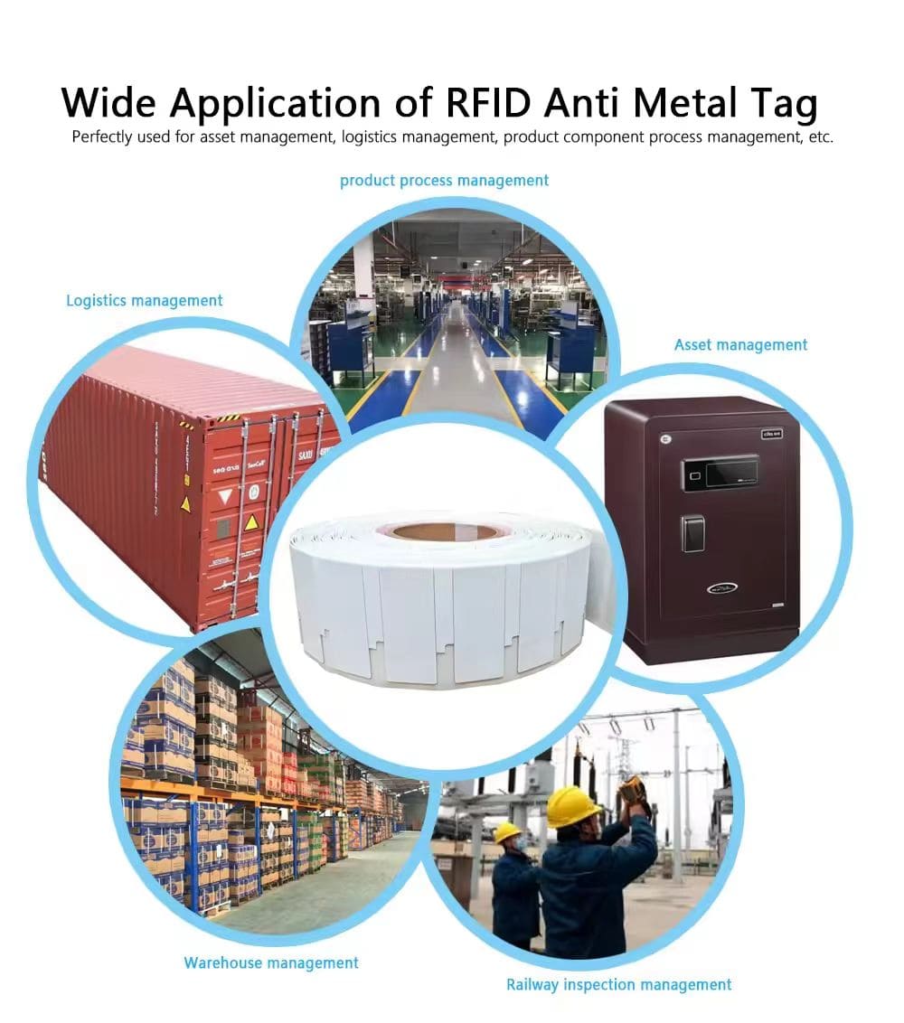 Étiquette UHF Rfid sur métal