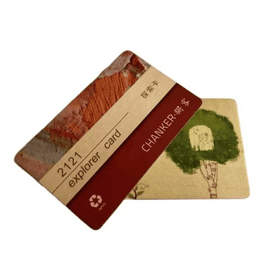 Cartes en bois Rfid Ving Card