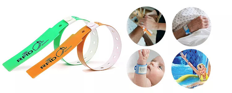 Disposable RFID Wristband For Hospital