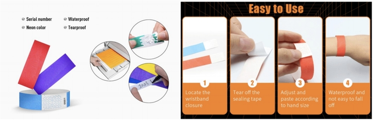Paper Wristband Rfid