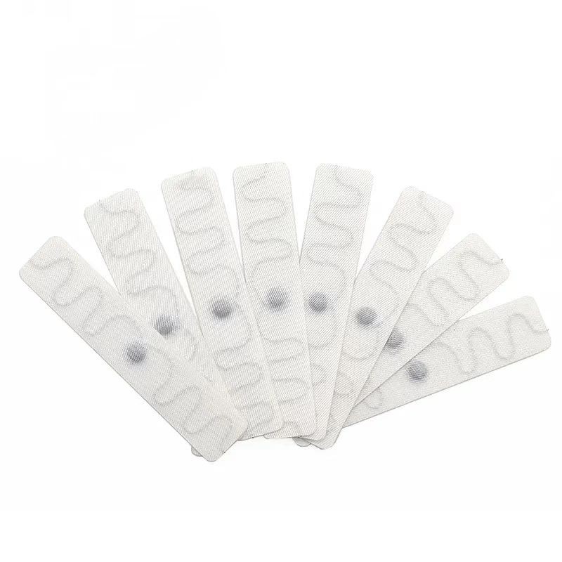 Étiquette textile UHF imperméable et lavable, étiquette RFID pour la gestion du linge