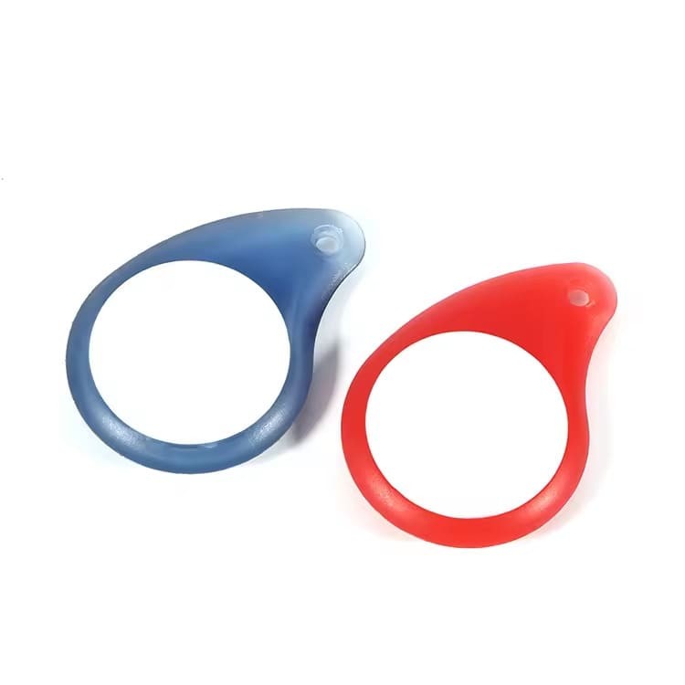 Porte-clés de proximité 13,56 MHz F08 ABS RFID pour contrôle d'accès