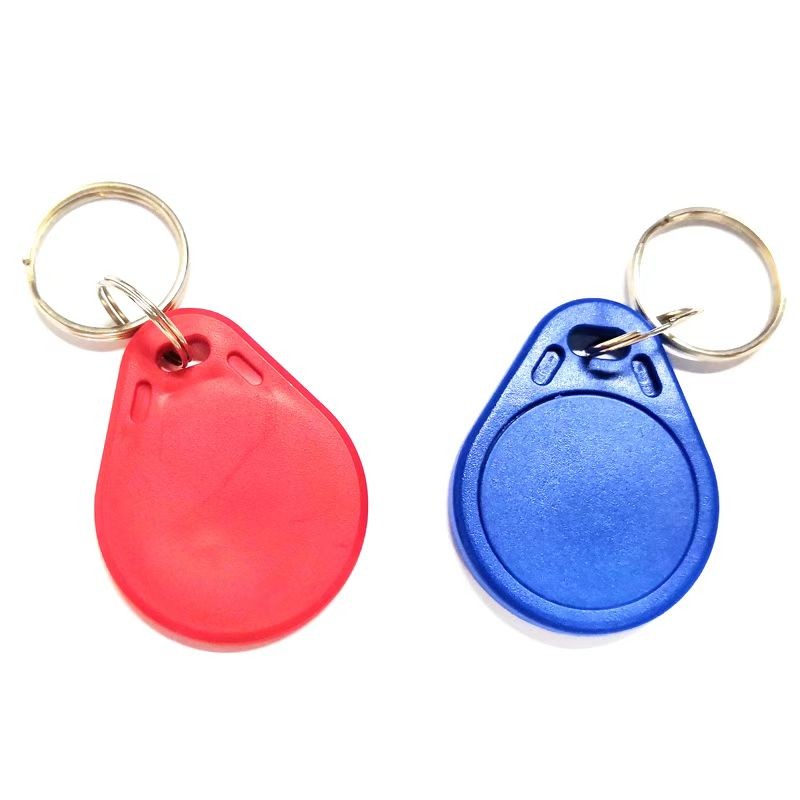 Porte-clés de contrôle d'accès d'ascenseur RFID intelligent ABS personnalisé 125 kHz 13,56 MHz