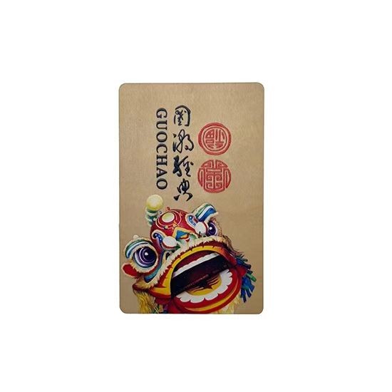 Carte NFC en bois avec logo personnalisé, gravure RFID, carte de visite en bois de bambou