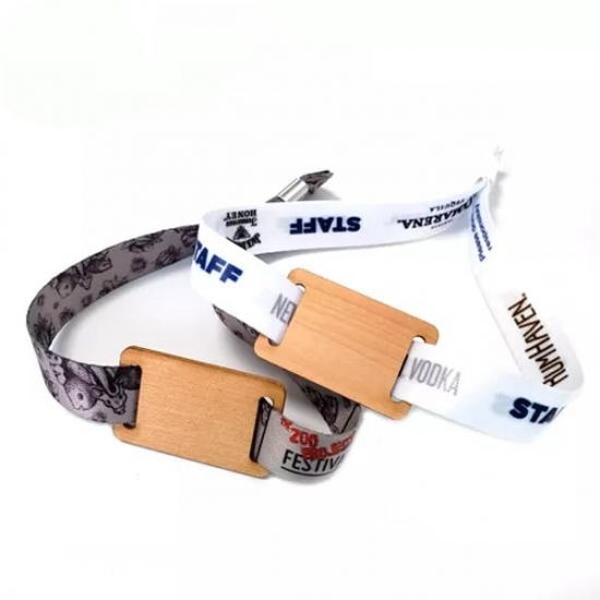 Bracelets RFID 13,56 MHz personnalisés, étiquette NFC en bois, pour événements, festivals, clubs, concerts, activités de vacances, expositions, paiements en espèces