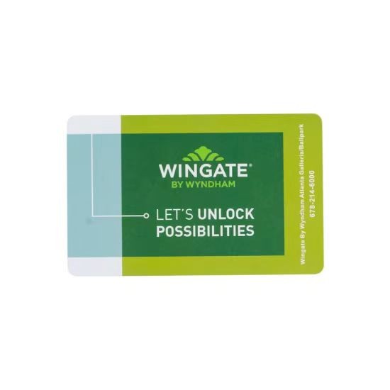 Carte en plastique PVC biodégradable à 100 % de dégradation, nouvelle matière, carte biodégradable, cartes bio écologiques