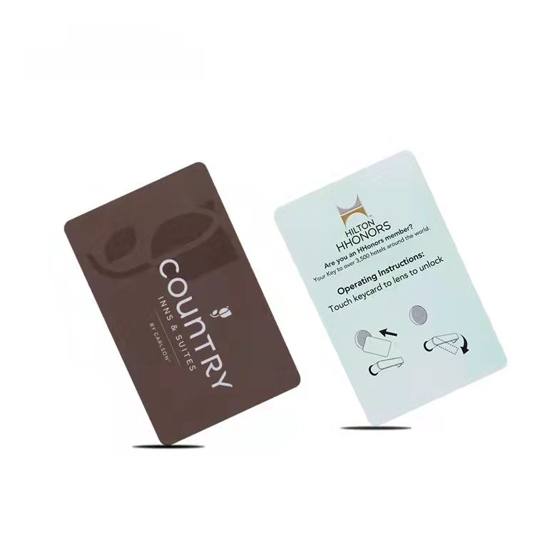 Carte-clé RFID PVC pour chambre d'hôtel à vendre