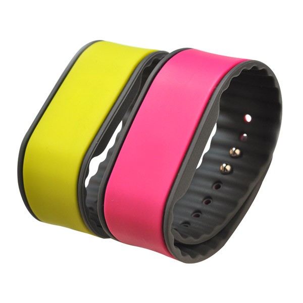 Bracelet en silicone ultraléger NFC réglable C, bracelet RFID