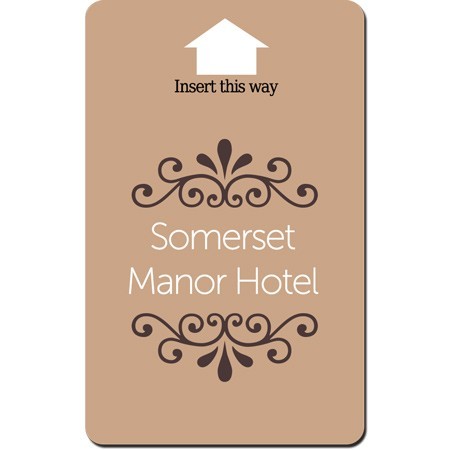Serrure de porte d'hôtel avec carte RFID