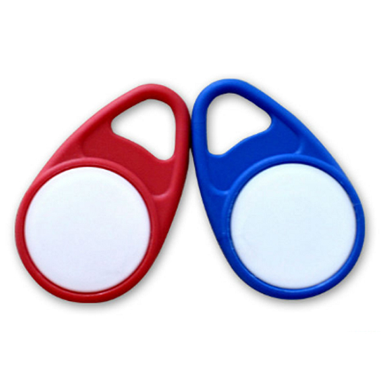 Porte-clés RFID passif lavable en plastique 13,56 MHz