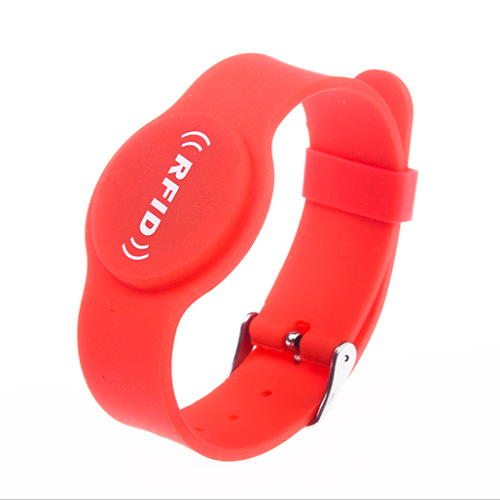 Bracelet RFID passif réglable et réutilisable FM11RF08 aux couleurs vives