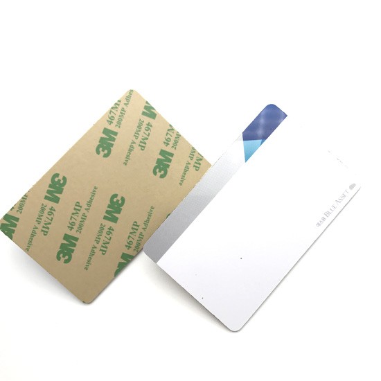 Carte RFID UHF sans contact longue portée Alien H3 avec adhésif