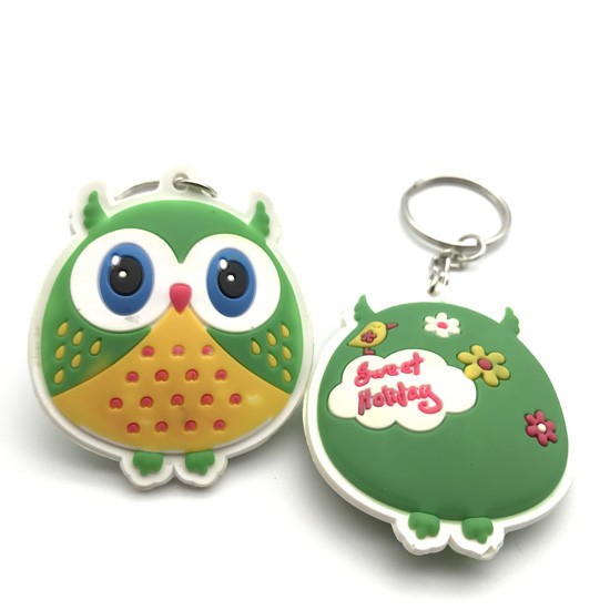 Porte-clés en silicone dessin animé RFID LF/HF/UHF