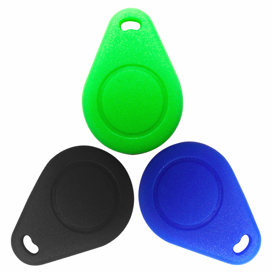 Porte-clés étanche en silicone RFID HF