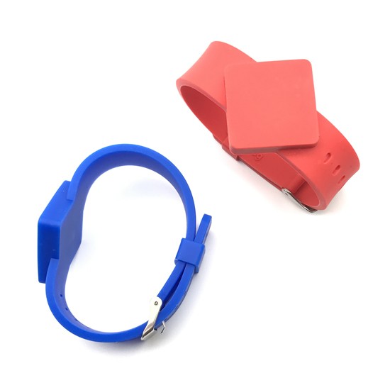 Bracelet de montre réglable en silicone avec technologie RFID de proximité