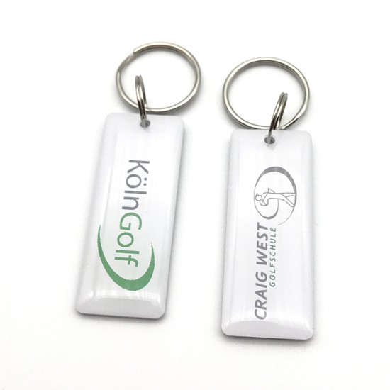 Étiquette de clé époxy RFID intelligente passive 125 kHz