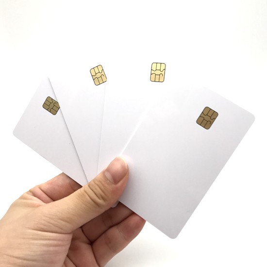 Cartes à puce à contact plastique 4442 standard ISO7816