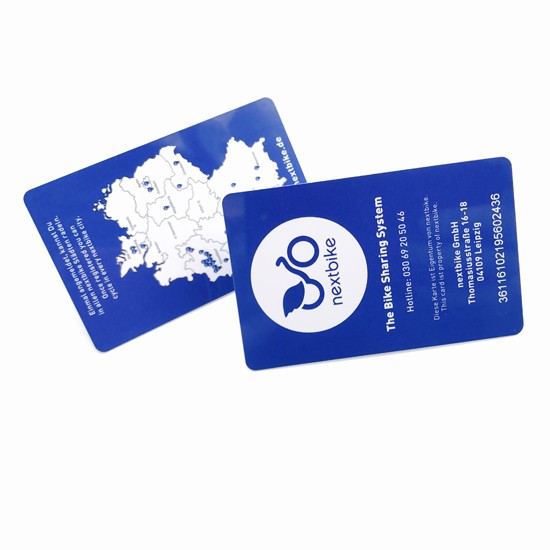 4C Imprime des cartes RFID LF 125 kHz avec puce 5577