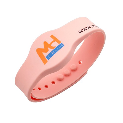 Bracelet en silicone RFID 13,56 MHz pour événements