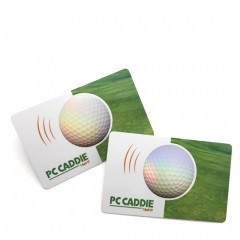 Cartes plastiques RFID en PVC CR80 13,56 MHz avec puces Fudan