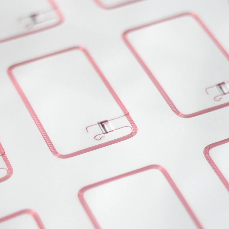 Inlay RFID 3*7 MIFARE DESFire EV1 2K 4K pour la fabrication de cartes à puce