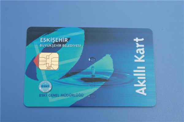 Carte à puce IC pour compteur d'eau et compteur électronique