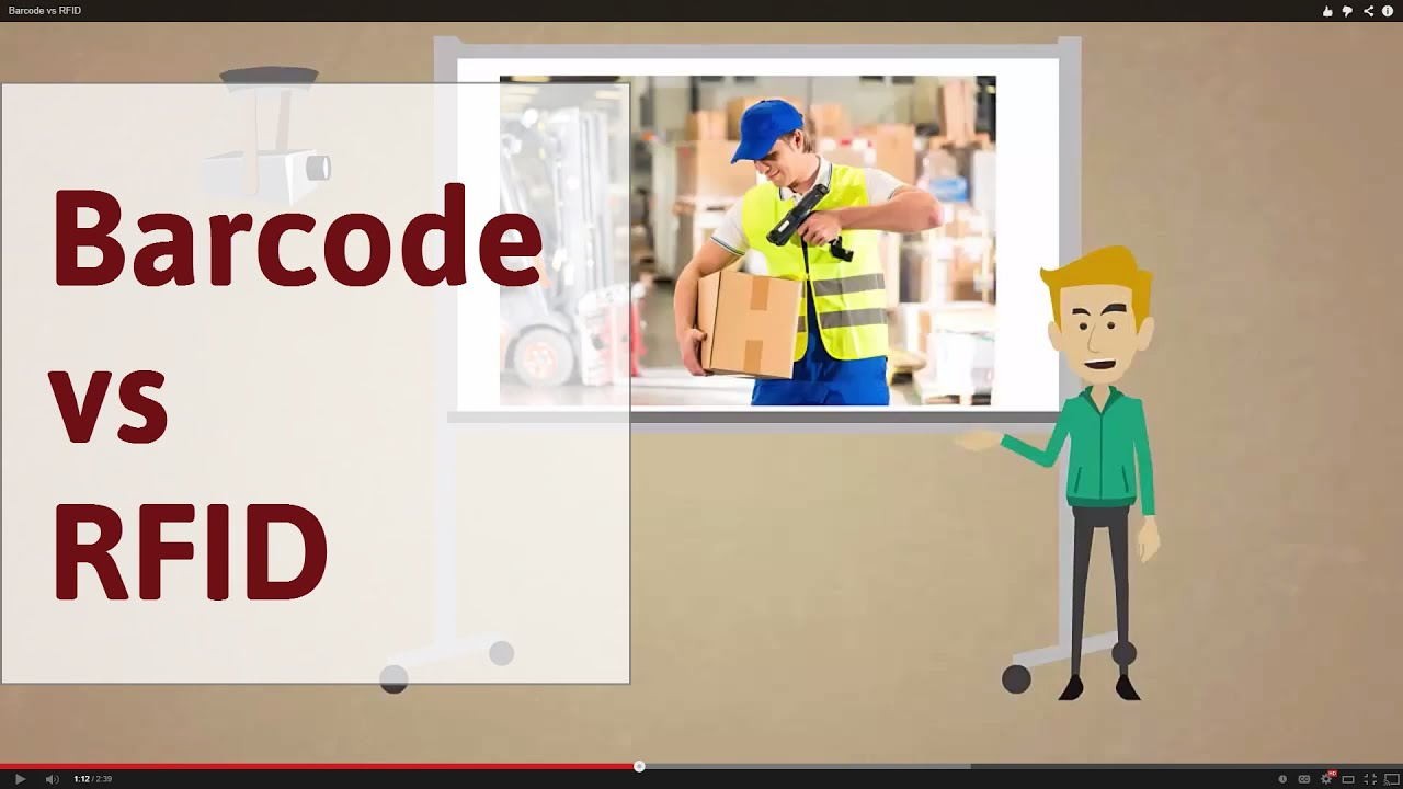 7 différences entre les étiquettes RFID et les codes-barres