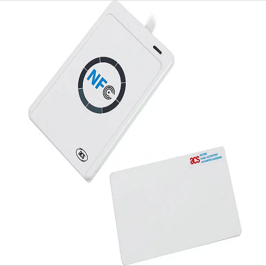 Lecteur de cartes à puce sans contact RFID NFC 13,56 MHz ACR122U