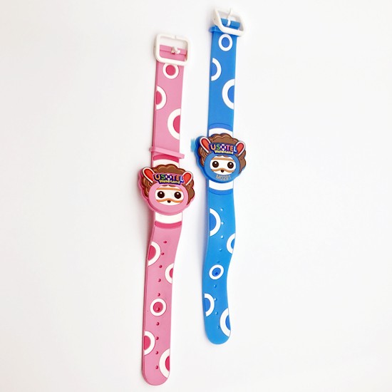 Bracelet de montre réglable en silicone avec technologie RFID de proximité