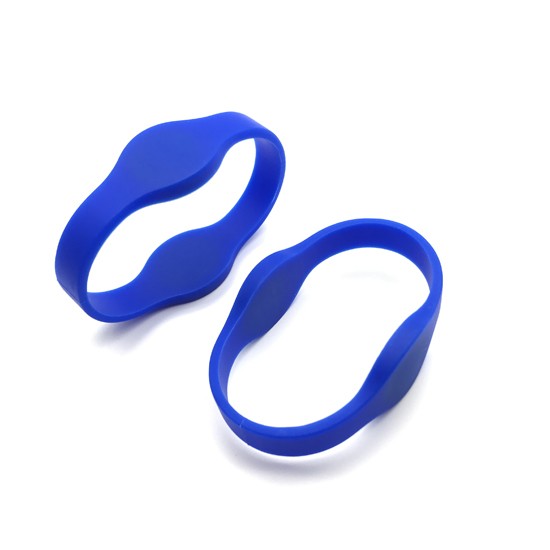 Bracelet RFID en silicone à double fréquence et longue portée pour une solution de sécurité