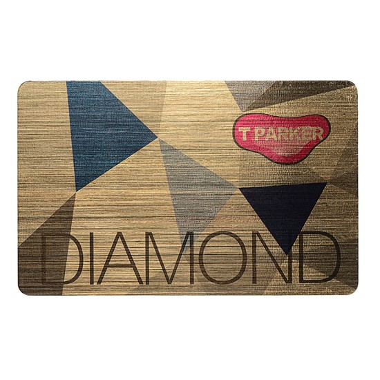 Carte de membre en PVC haut de gamme avec surface texturée spéciale pour club