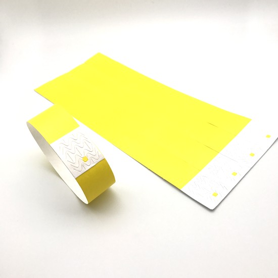 Bracelet RFID Tyvek jetable coloré pour la publicité