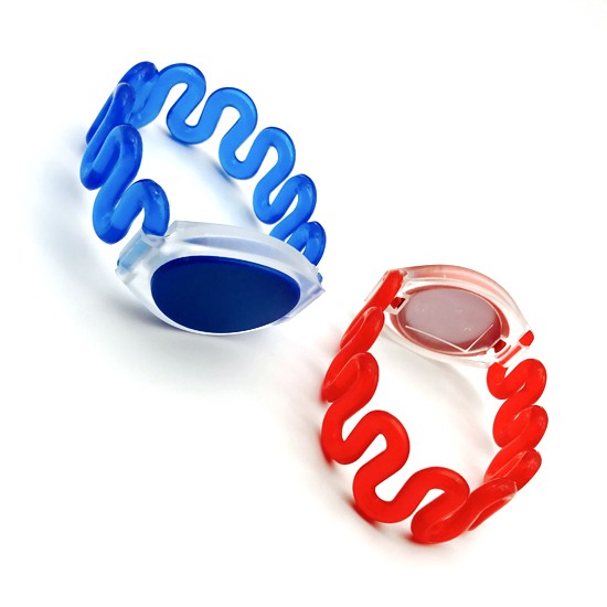 Bracelet en plastique RFID longue distance de lecture avec puce HF 13,56 MHz