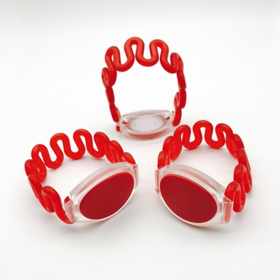 Bracelet en plastique RFID longue distance de lecture avec puce HF 13,56 MHz