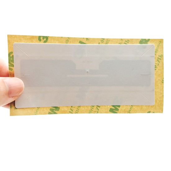 Étiquette de suivi de pare-brise HF UHF RFID pour voiture