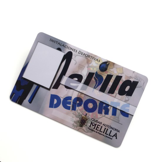 Cartes PVC sans contact RFID 125 kHz à puce TK4100