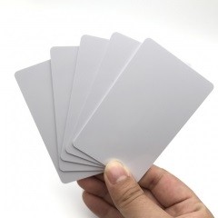 Carte vierge imprimable en PVC conforme à la norme ISO14443A 13,56 MHz avec puce M1