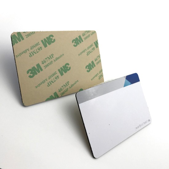 Carte RFID UHF sans contact longue portée Alien H3 avec adhésif