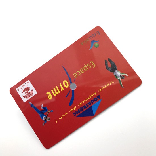 Carte RFID UHF sans contact longue portée Alien H3 avec adhésif