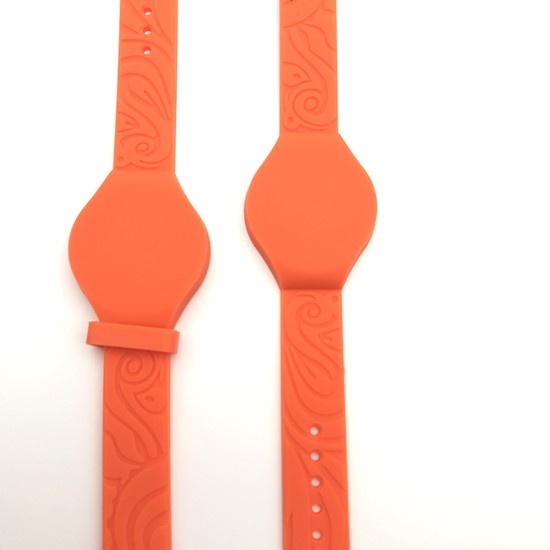 Bracelet RFID en PVC souple et étanche avec puce basse fréquence 125 kHz
