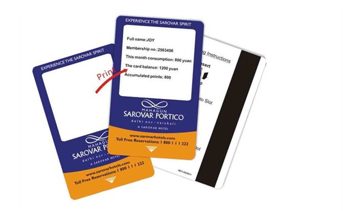 Carte d'identité vierge réinscriptible en PVC imprimable Carte visuelle thermique