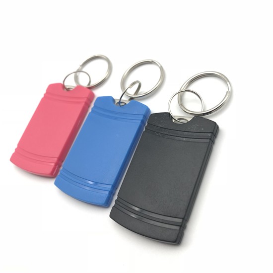 Porte-clés RFID ABS 13,56 MHz étanche et coloré pour serrure