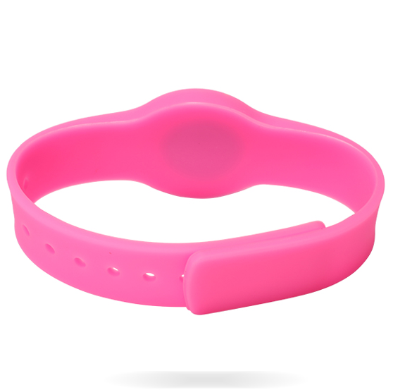 Bracelets en silicone RFID avec impression de logo pour le contrôle d'accès aux événements