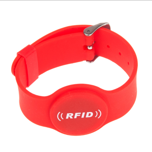 Bracelet RFID passif réglable et réutilisable FM11RF08 aux couleurs vives