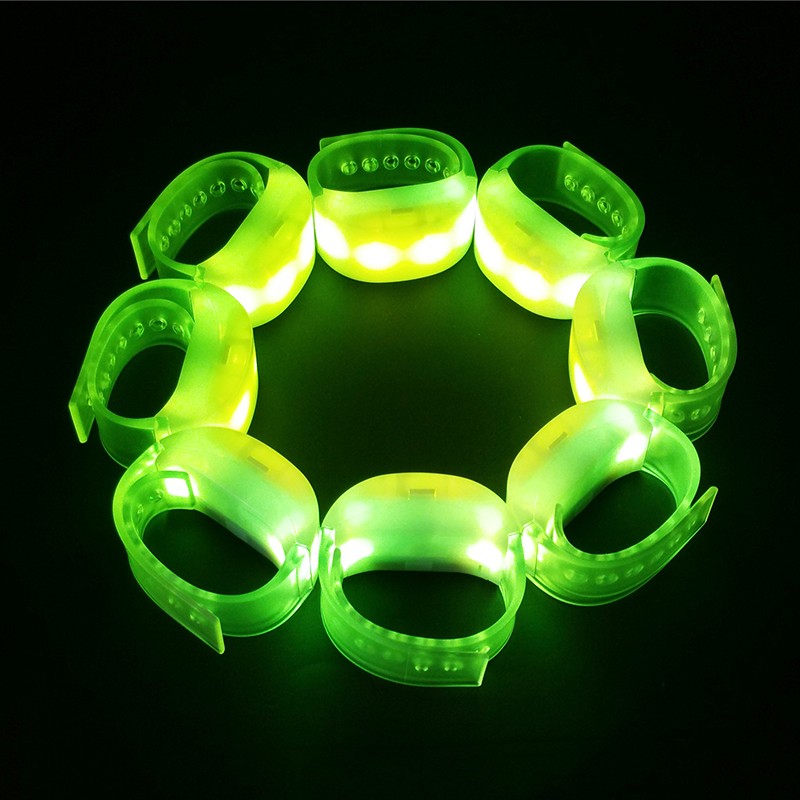 Bracelet LED clignotant RFID 2,4 G avec télécommande