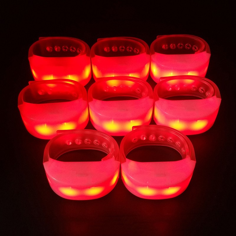 Bracelet LED clignotant RFID 2,4 G avec télécommande