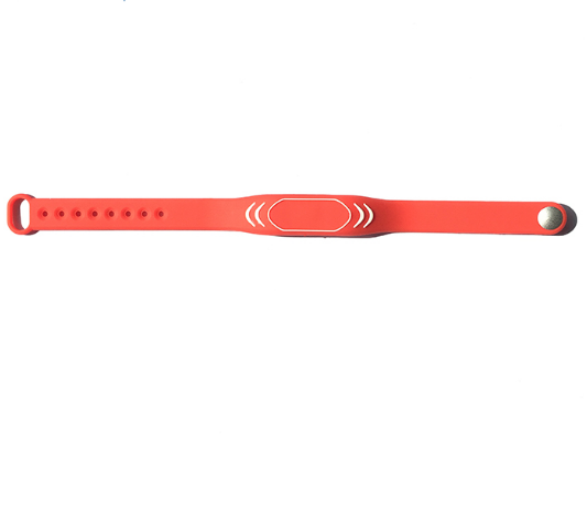 Bracelet RFID en silicone étanche 13,56 MHz, programmable et réglable, pour piscine