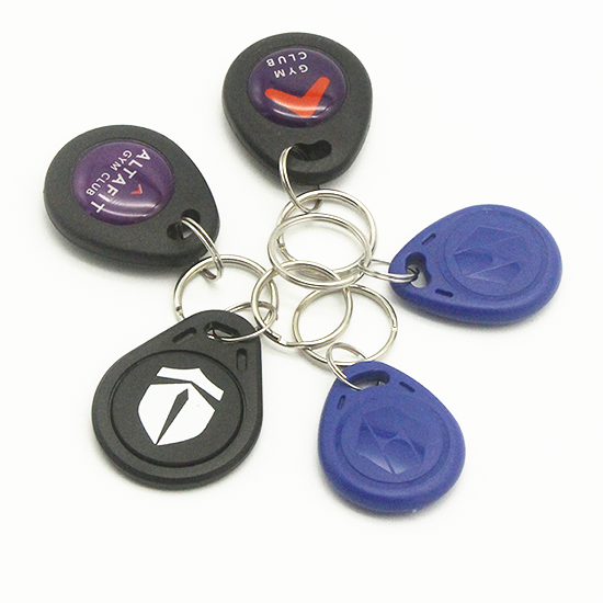 Porte-clés RFID étanche IP66 avec logo époxy